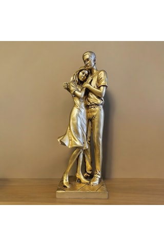 Aşk Sarılan Çift Gold-cengizhan Unaler