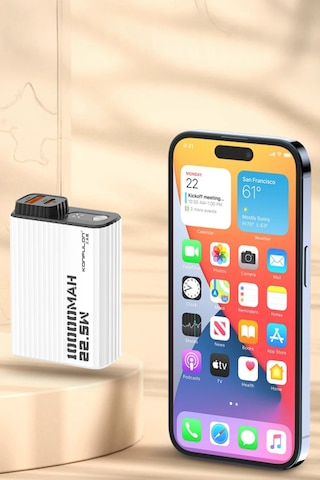 Gld-spt- Konfulon A40q 10.000 Mah Pd 20w Mini Powerbank - Siyah-beyaz Belirtilmemiş