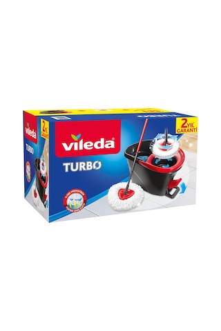 Vileda Turbo Pedallı Temizlik Seti Komple Set +yedek Paspas Ucu