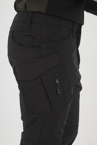 Camp Scoutland Camp594 Outdoor Softshell Su Ve Rüzgara Dayanıklı içi Polarlı Kışlık Erkek Siyah Taktik Pantolon