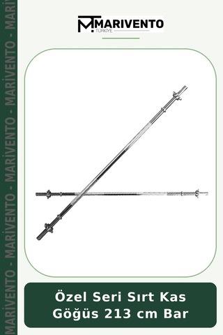 Özel Seri Sırt Kas Göğüs 213 Cm Bar