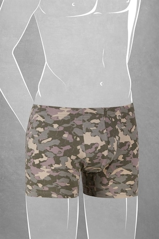 Doreanse Erkek Çocuk Modal Kamuflaj Desenli Normal Paça Boxer 612