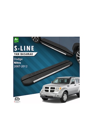 S-dizayn Dodge Nitro S-line Krom Yan Basamak 153 Cm 2007-2012
