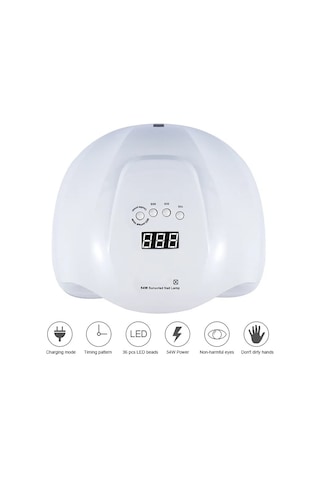 Cloody X54 Watt 57 36 Led Uv Led Kalıcı Oje Protez Tırnak Kurutucu Lamba