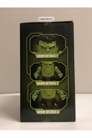 Işıklı Sesli Dans Eden Hareket Eden Pilli Hulk Oyuncak Diğer