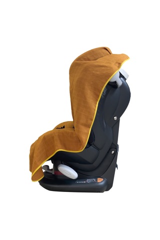 Ezh Collection 4010 Bebek Müslin Oto Koltuğu Kılıfı Kiremit