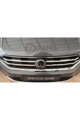 VW T-Roc Krom Ön Panjur 4 parça 2017-2021 Arası P.Çelik