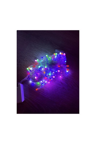 Şık Damla Uçlu Rgb Işık Şeffaf Metre Altın