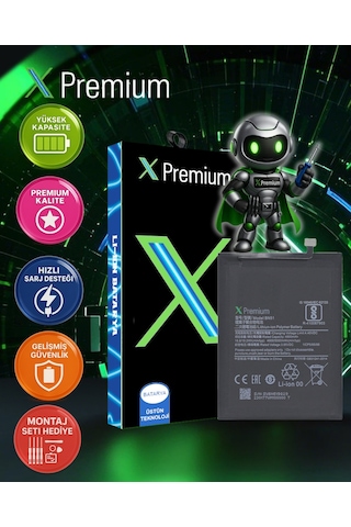 Xpremium Xiaomi Redmi 8a Uyumlu Batarya Pil Süper Yüksek Kalite 5000 Mah Bn51