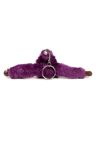 Anıl Bags Maymun Peluş Anahtarlık 6 Adet Mor