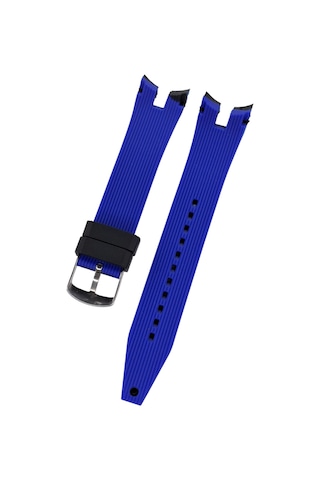 Seiko Sportura Snae91 Uyumlu Silikon Saat Kordonu Siyah