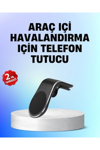 Manyetik Araç Telefon Tutucu 360 Döner Kalorifer Petekli Diğer