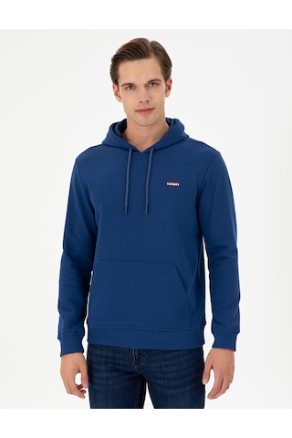 U.s. Polo Assn. Erkek İndigo Sweatshirt 50293454-vr028 Indıgo İndigo