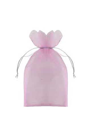 Pembe Renk 12 14 Cm Organze Tül Kese 100 Adet Pembe Renk 12 14 Cm Organze Tül Kese 100 Adet