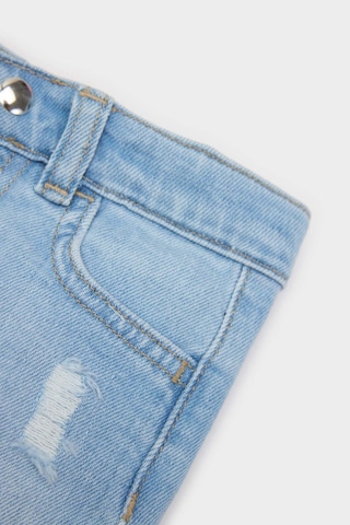 DeFacto Kız Bebek Jean Şort B8152A525SMBE394 Mavi