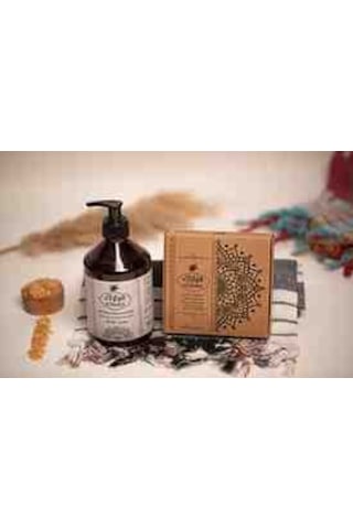 Mübarek Kraliyet Misk Kokulu Sıvı Sabun 500 ML + Kraliyet Misk Kokulu Katı Sabun  4 Adet