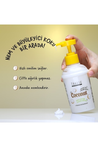 Thalia Hindistan Cevizi Kokulu El ve Vücut Losyonu 250 ML
