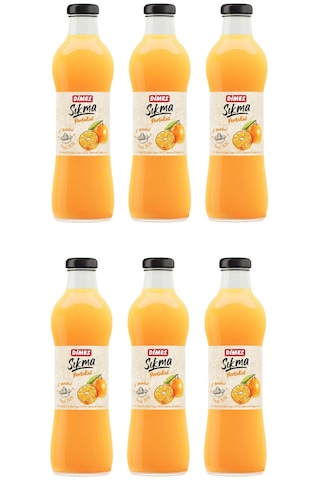 Dimes Sıkma %100 Portakal Suyu 700 Ml X 6 Adet