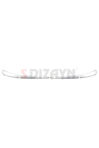 S-dizayn Renault Clio 5 Krom Stop Üst Çıtası 4 Prç. 2019 Üzeri