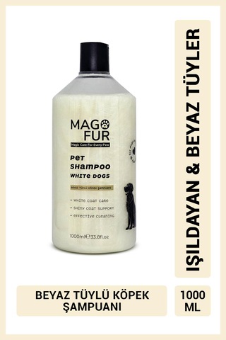 Mago Fur Beyaz Tüylü Köpek Şampuanı - 1000 Ml