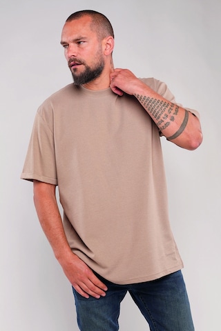 Gabria Katlama Kol Erkek T-shirt Vizon
