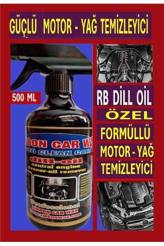 Rb Dill Oil Motor - Yağ Temizleyici 500 Ml