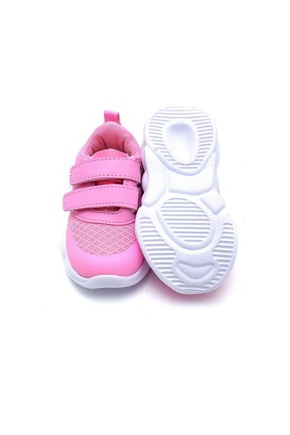 Ultra Hafif Memory Foam İç Taban Çocuk Pembe Spor Ayakkabı M-1000 Pembe