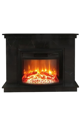 Dlc 1165 Ceningan 1800 Watt Mermer Desenli Dekoratif Elektrikli Şömine