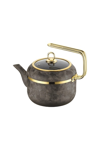 Brioni Royal Stone 1,5 lt Granit Çaydanlık Kumtaşı&Altın