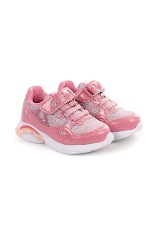Buckhead Kız Çocuk Diana Işıklı Spor Ayakkabı Pink Buck4348 Pembe