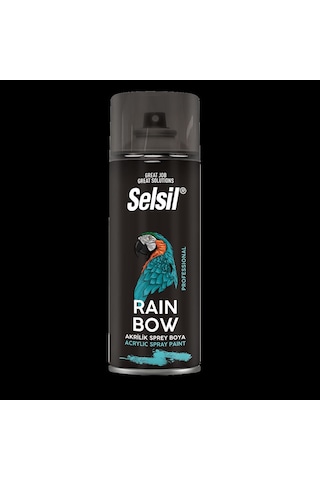 Selsil Akrilik Sprey Boya 400 Ml X 9 Mat Beyaz Ve Rosie Mat Beyaz - Ral 9010