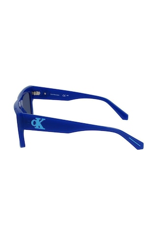 Calvin Klein Jeans Ckj 23642s 400 54 Unisex Dikdörtgen Mavi Kemik Güneş Gözlüğü