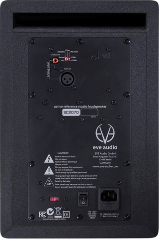 Eve Audio SC2070 | 250W 6.5" 2-Yollu Aktif Stüdyo Monitörü (Tek)