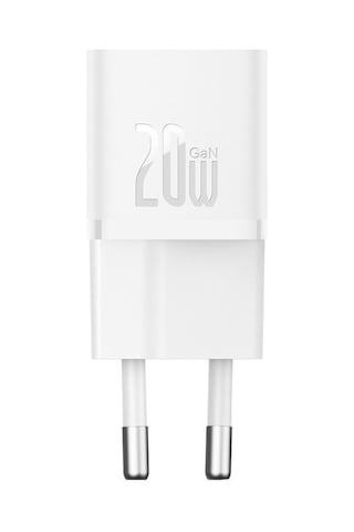 Baseus Gan5 Type-C PD 20 W Hızlı Şarj Cihazı Beyaz