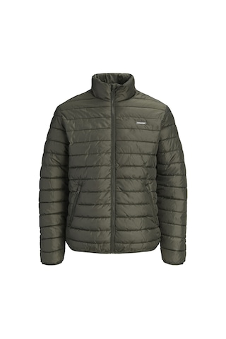Jack & Jones Erkek Su Itici Özellikli Yüksek Yaka Uzun Kollu Puffer Ceket - Elvis - 12299190 Rosin
