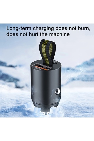 Ximistore9 Araç Şarj Cihazı - Çift Portlu Hızlı Şarj Qc3.0+pd30w - 12-24v Uyumlu