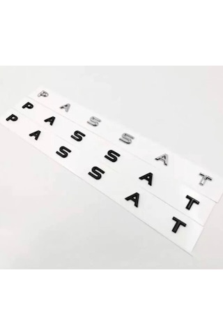 Vw Passat Bagaj Yazısı 45Cm X 1.7Cm Plastik B5-B6-B7-Cc-B8 Uyumlu (531318399)