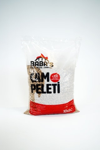 Çam Peleti / Çap: 6 Mm / 10 Kg Poşet / Baba's Stove