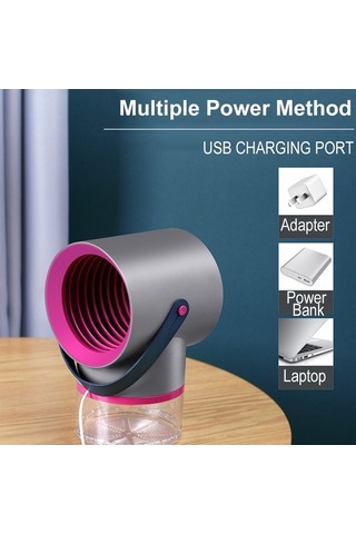 Ebitda Çocuklar İçin Güvenli, Kokusuz Radyasyonsuz Usb Şarjlı Sivrisinek Yakalama Lambası