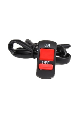 2 Adet Baykuş Sis Farı Sarı-beyaz Motosiklet Sis Farı Otomobil Atv Utv Off Road Aç Kapat Tuşlu
