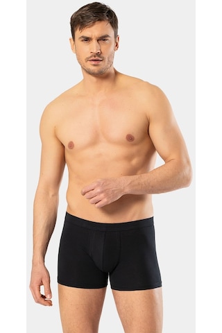 Cacharel Erkek Likralı Boxer 1335/Siyah 001