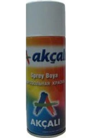 Akçalı Sprey Boya Mat Siyah / 526