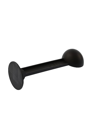 Espresso Makinesi Uyumlu Kahve Ölçü Kaşığı, Siyah Plastik, 1 Adet, 50 Mm Çelik