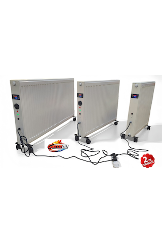 Germısı Hybrit İnverter Elektrikli Petek Radyatör 3kademe Turbo Modlu 60x120cm 500w-1500w