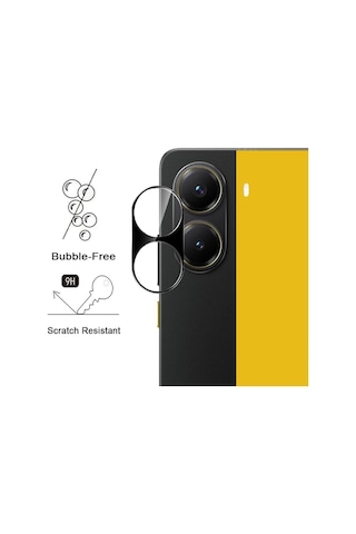 Xiaomi Poco X7 Pro Kamera Koruyucu 9h Sertlik Temperli Cam Şeffaf