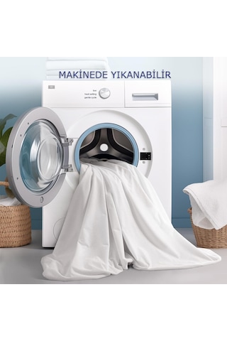 Teksnil Home%100 Pamuk Fitted Sivi Geçirmez Tek/çift Kişilik Bebe Çok Renkli