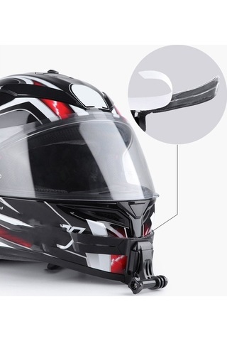 Novahub Tutucu Standı Motosiklet Montaj Kask Kamera Hero Eylem Çene Altın Aksesuarı 9 8 7 10 Ow Altın
