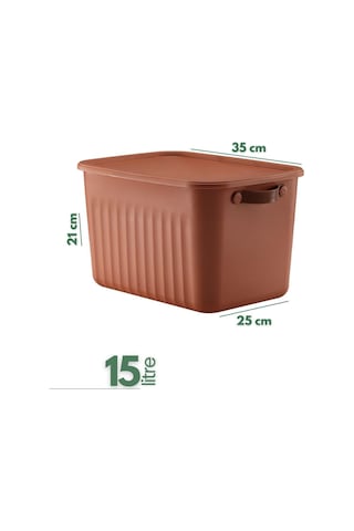 3 Adet Modern Kapaklı Saklama Kutusu Seti -15 Litre Turuncu -taşınabilir Kulplu, Dolap İçi Düzenleyici, Çok Amaçlı Organizer Kutu, Oyuncak & Kıyafet Kutusu Sku: Smg8690010174000 Açık Ahşap