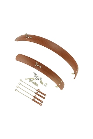 Suntek Katlanır Bisiklet Çamurluk Ön Ve 16-inç-kahverengi Kahverengi