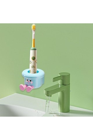 Homyl Diş Fırçası Tutucu Duvara Monte Banyo Düzenleyici Otel Mavi